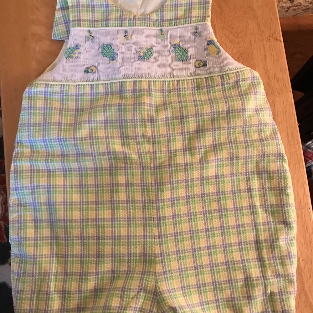 EUC Beaux et Belles jon jon suit sz 1 (12-18 m)